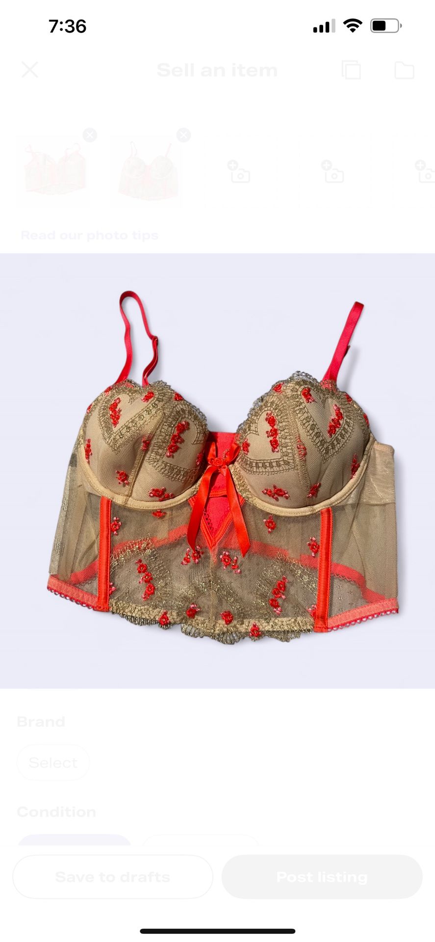 Victoria’s Secret Corset Top (S/M)