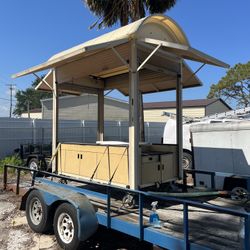 Roll Up Door Mall Kiosks 