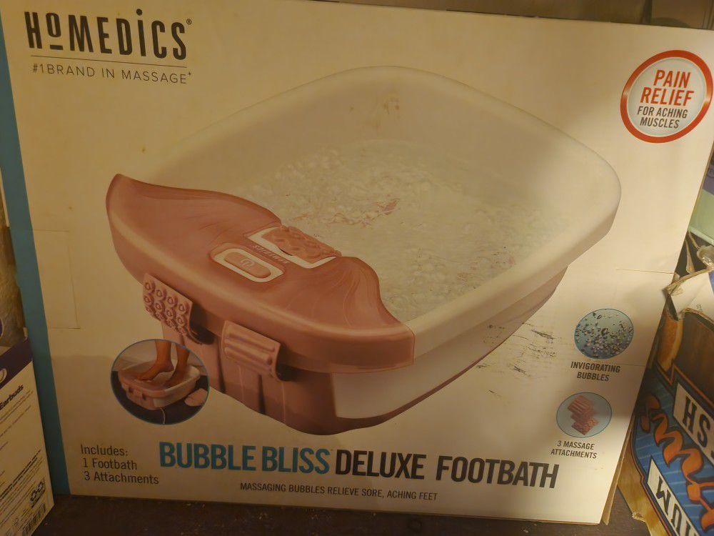 Bubble Foot Bath 