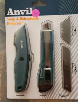 Anvil Snap & Retractable Knife Set