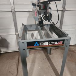 Delta radial arm saw 10 in 1 1/2 hp with instruction manual