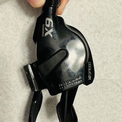 Tecla de cambio trasera (rear shifter) Sram X9, 10 velocidades (10 speed)