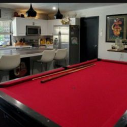 Vintage Pool Table