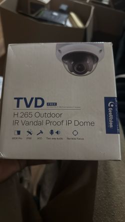 TVD Vandal Proof Io Dome Camera 
