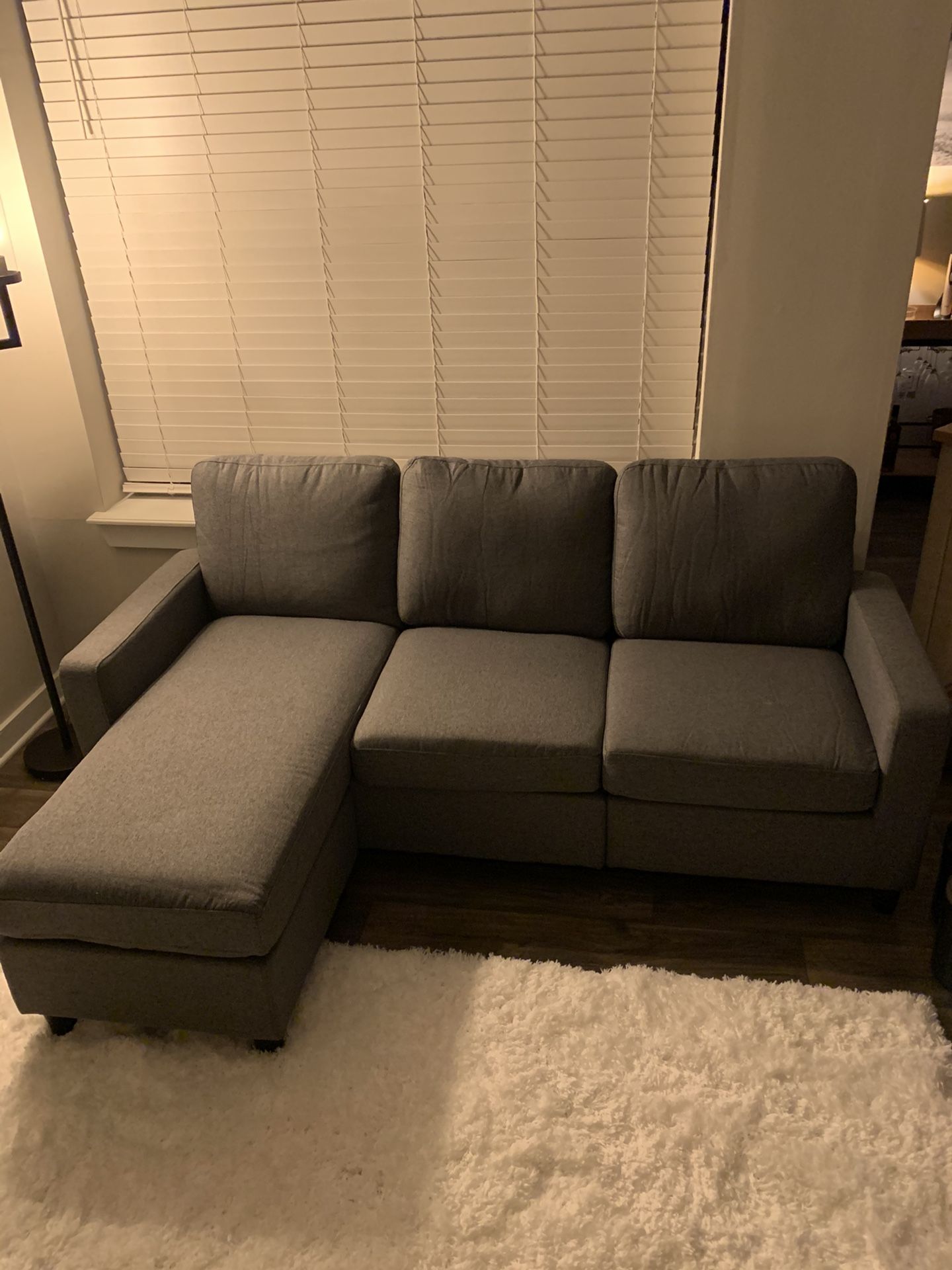 Gray Sectional 78’’