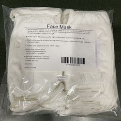 50 Sealed Cotton Face Masks Reusable And Washable New In Bag