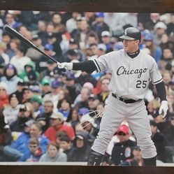 JIM THOME Signed Chicago White Sox 11x14 Photo Autographed Photo