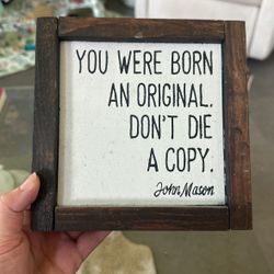 Handmade Wood Canvas 