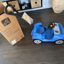 Brand New-just Put Together-Step 2 Blue Whisper Ride Buggy