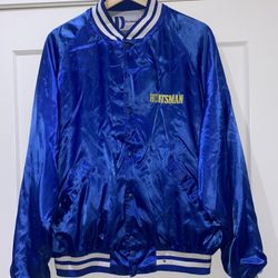 Vintage DunBrooke Satin Bomber Jacket 