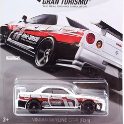 Hot Wheels Gran Turismo Nissan Skyline GT-R (R34)