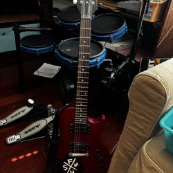 Epiphone Les Paul Guitar AND Alesis Nitro Mesh drum kit
