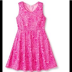 NWOT Pink Print Dress For Sale !!!