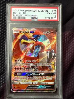 Ho-Oh GX PSA 6 Burning Shadows #21/147