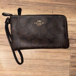 Coach wristlet 