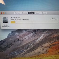 2017 MacBook Air i5 8gb 128HD