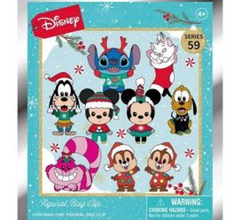 Disney Holiday Marie Cat Clip Blind Bag Series 59 Key Chain Monogram