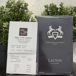 Parfums De Marley Layton eau de parfum 4.2oz(125mL) SEALED*