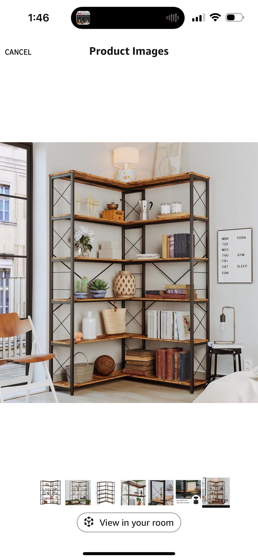 Corner Bookcase