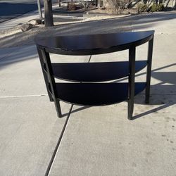 $50 Black Entry Table