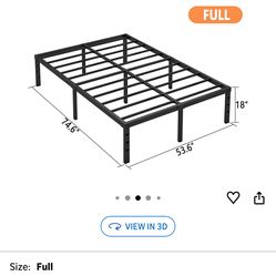 Platform bed frame