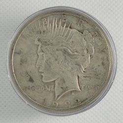 20 1922 Silver Peace Dollar Coins Circulated, Will Separate.