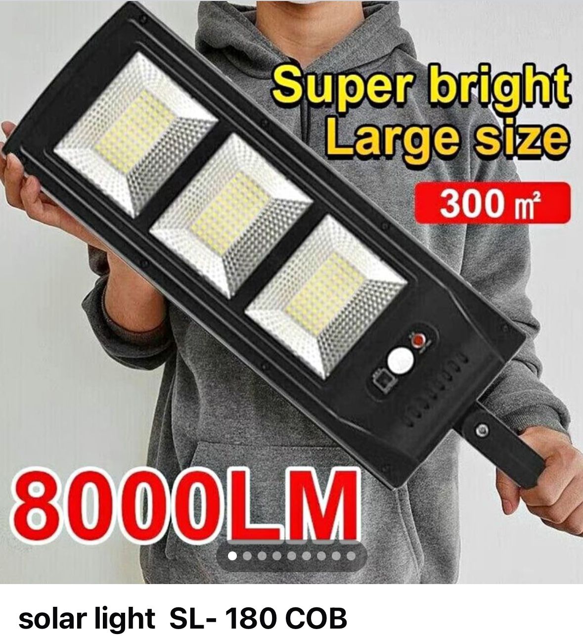 Solar Light SL -180 COB Split Solar Wall Lamp