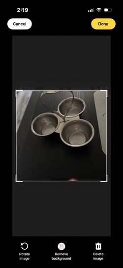 Vintage Mid Century Modern Stainless Steel 3 Bowl