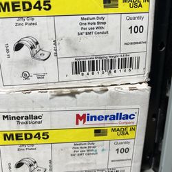 Electrical Security Fire Installation Hardware Pipe Clamps Conduit Hangers