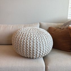 Round Pouf Ottoman