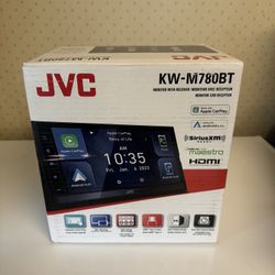 JVC KW-M780BT 6.8" Digital Media Receiver Apple CarPlay / Android Auto