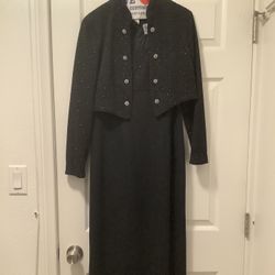 Jessica Howard Formal Black Dress 6P