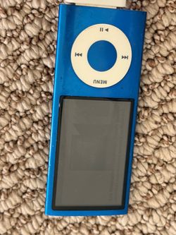Apple iPod Nano 5th Gen Blue – Working