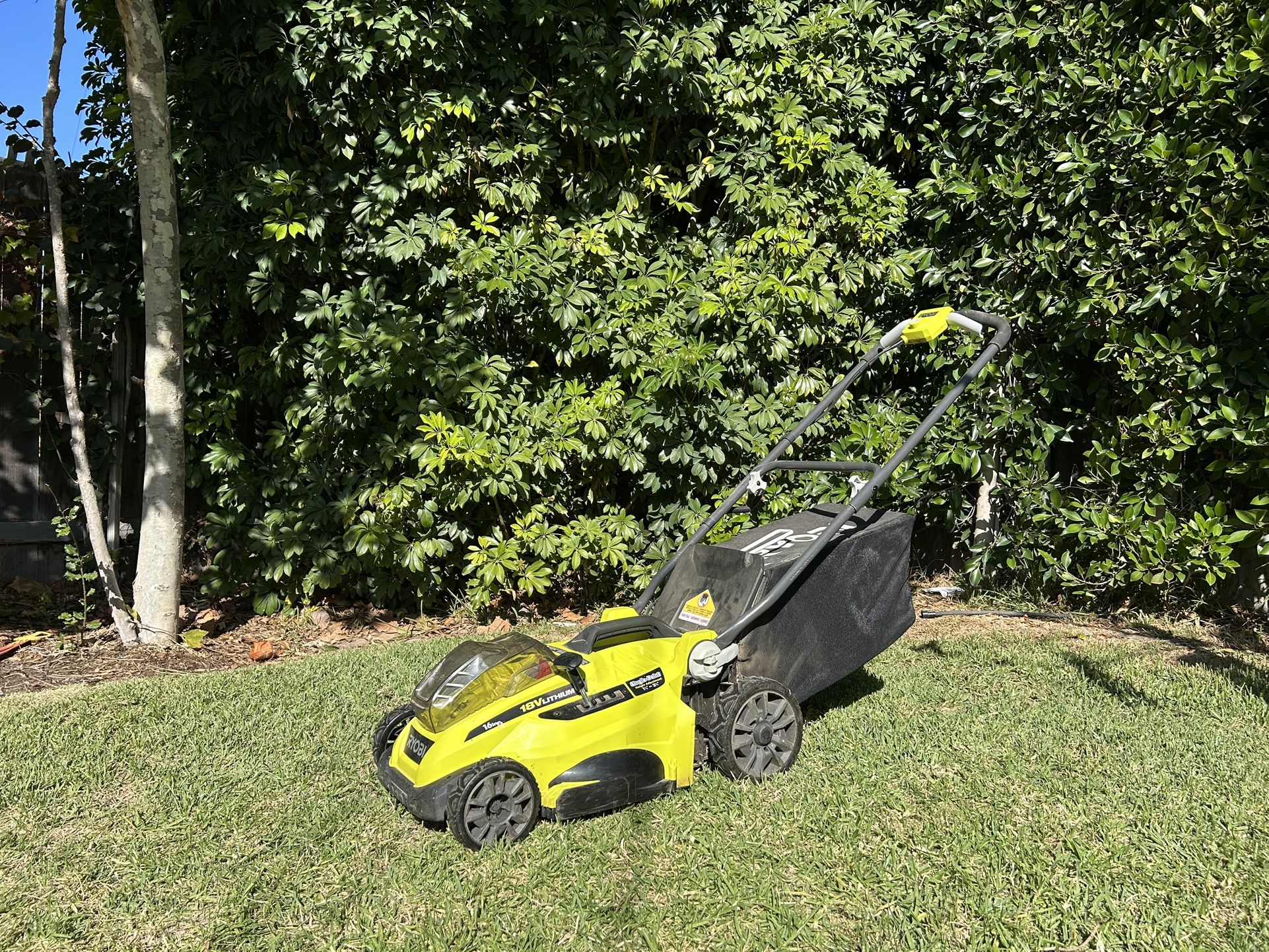 Ryobi 16” Mower, ONE+ 18v