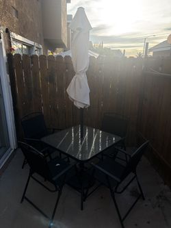 Patio table