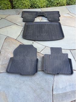 CRV all weather floor mats - complete set