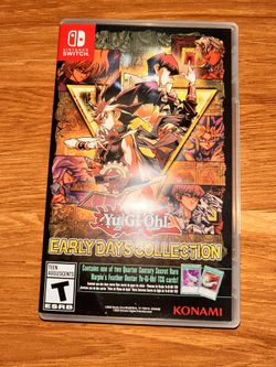 Yu-Gi-Oh! Early Days Collection (Nintendo Switch) + Misprint Harpie’s Feather Duster Promo Card