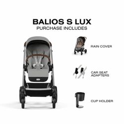 NEW Cybex Balios S Lux Stroller – Stone Grey (in box, unopened)