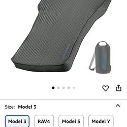 LOSTHORIZON Camping Air Mattress with Foam for Tesla, Self Inflating Sleeping Pad with Air Pump, 4.5" Thick, R-Value 13, Model 3