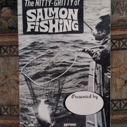 Vintage The Nitty-Gritty of Salmon Fishing booklet, Luhr Jensen and Sons, Hood River Oregon