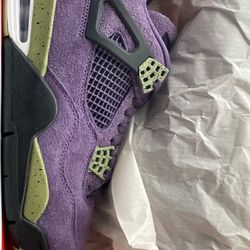 Jordan 4 Canyon Purple Size 8.5W and 10W