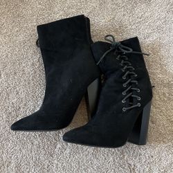 Bootie Heels Size 7.5