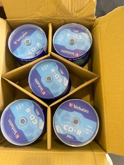 CD-R 700MB 52x 50-Pack Spindles x5/box