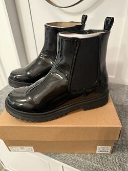 Jcrew Patent Lug Sole Kids Size K3- New 