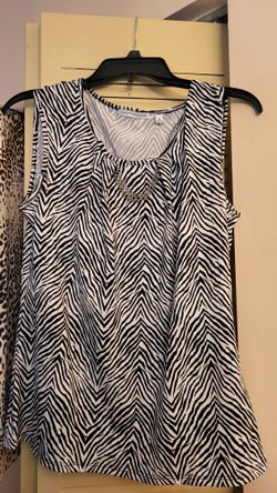 Animal Blk White Print Top Other Zebra Blk White 