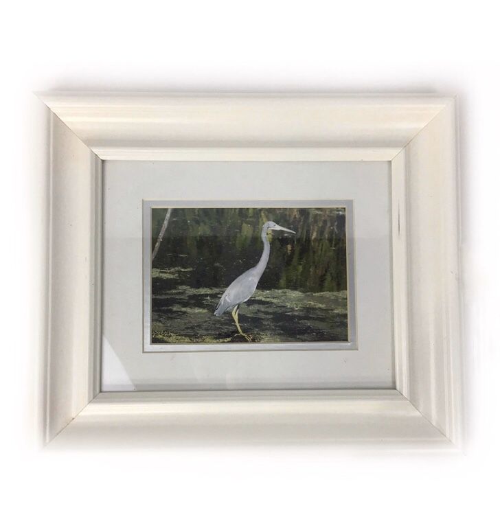 Heron Egret Bird Photography Print Florida