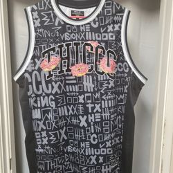 Like NEW Thiccc Boy Donut Jersey Limited Edition Size XL