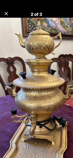 Samavar from Iran working