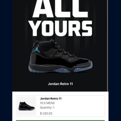 Gammas 11 size 10.5 SIZE SWAP ONLY FOR SIZE 11