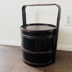 Antique Chinese Stacking food basket